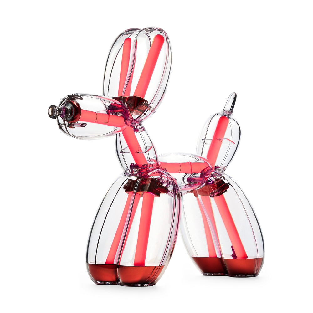 Jeff Koons Balloon Dog LED Lamp from Lexon – Red