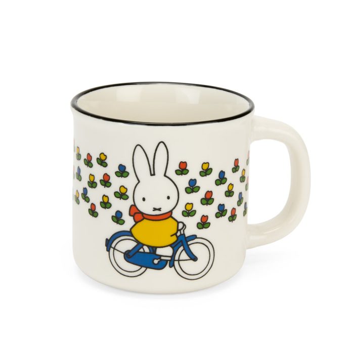 Miffy Retro Flowers Ceramic Mug