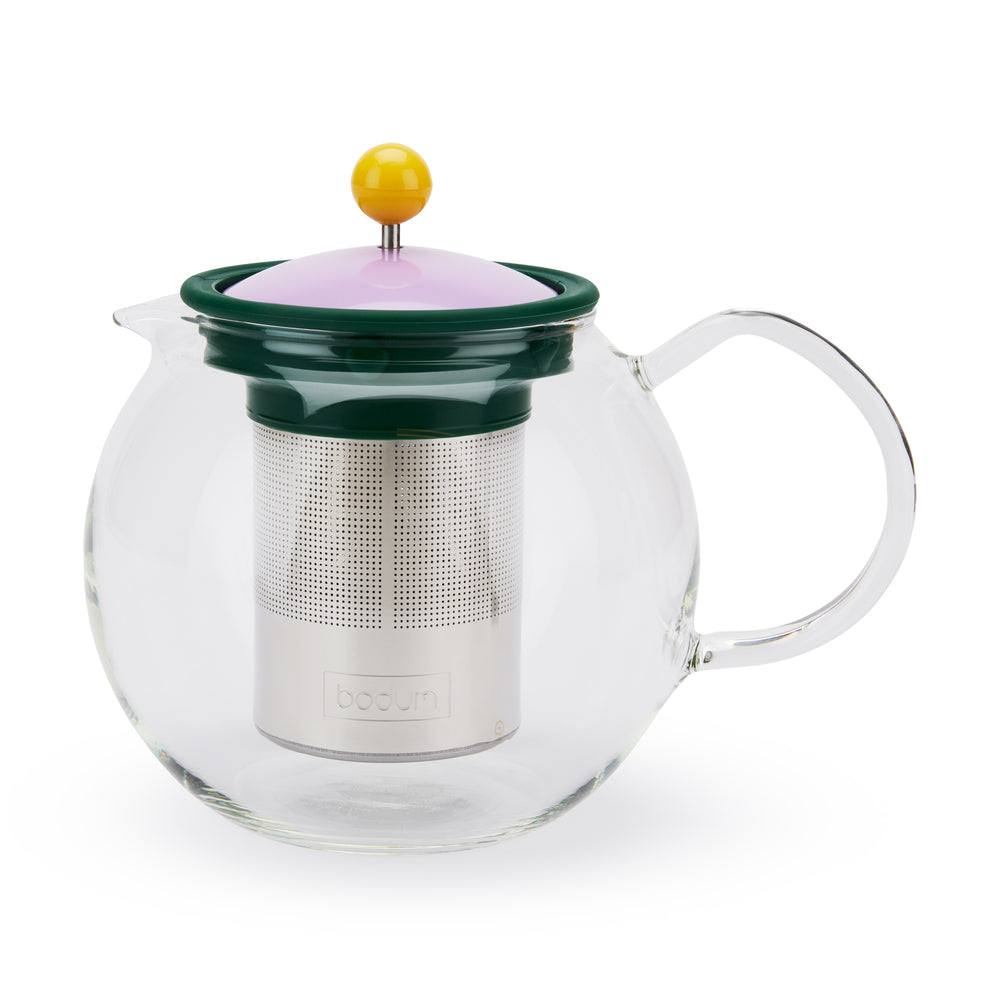 Bodum Assam Brew Teapot – Yellow/ Lilac