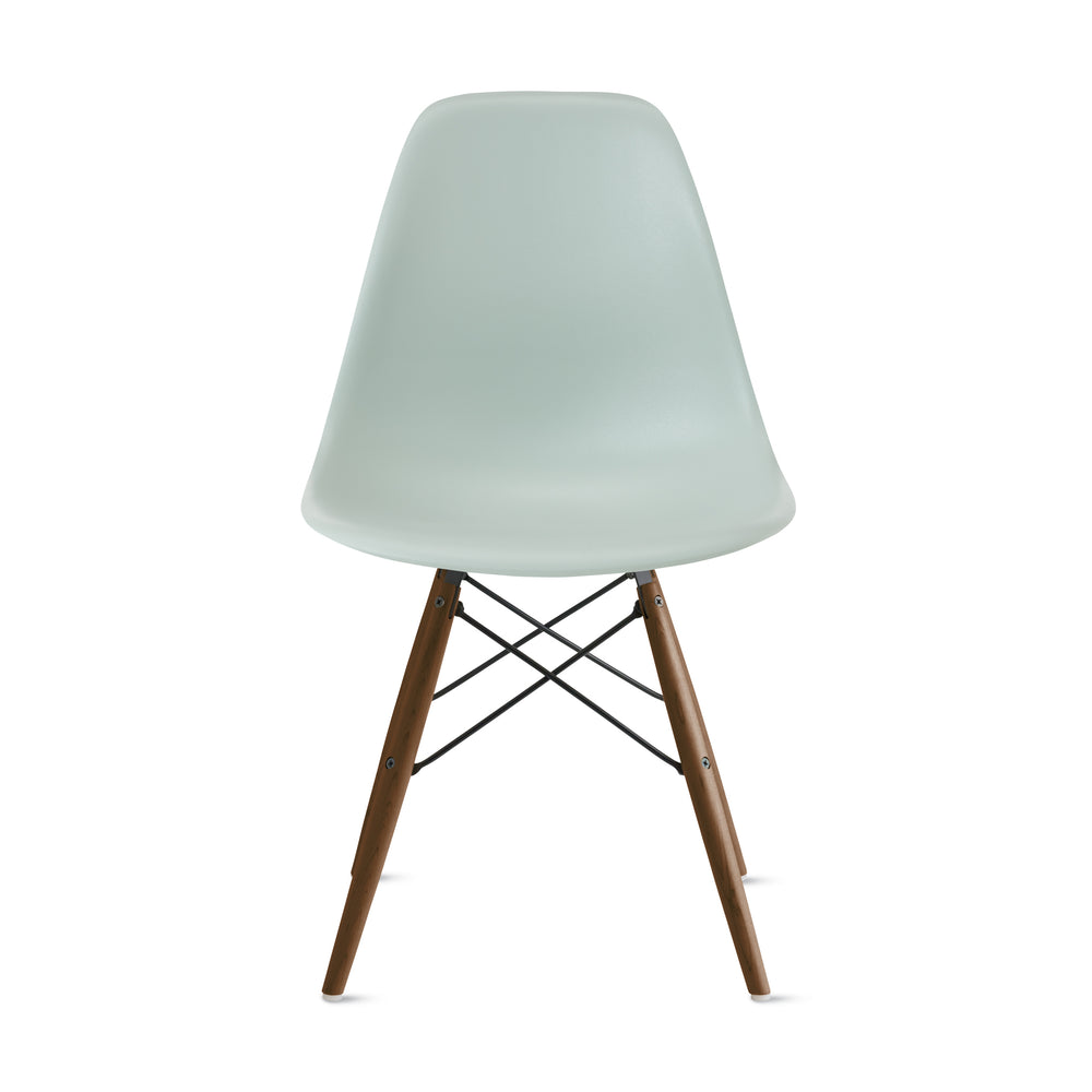 Eames Molded Recycled Plastic Side Chair – Gray Green