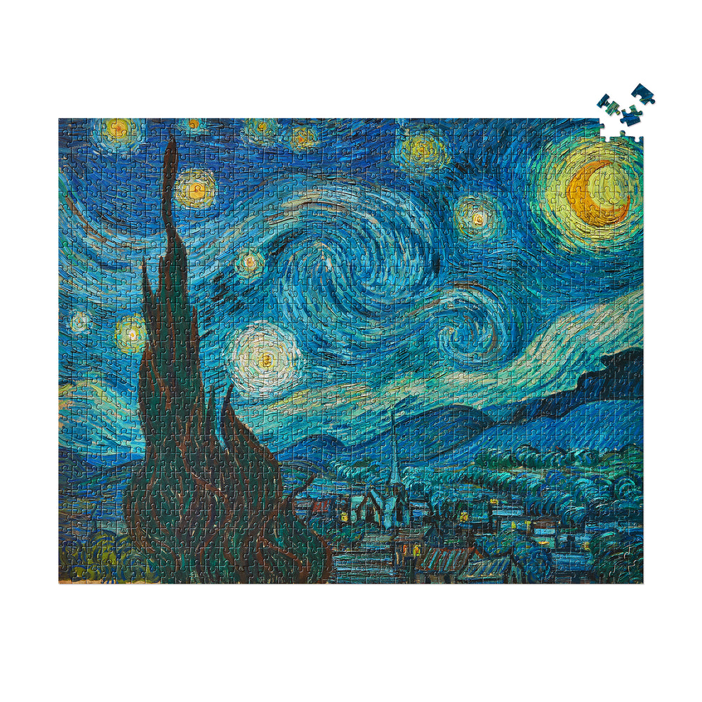 Vincent van Gogh Starry Night Jigsaw Puzzle – 1,000 Pieces