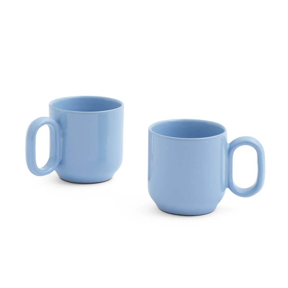 HAY Barro Mug – Set of 2 – Light Blue