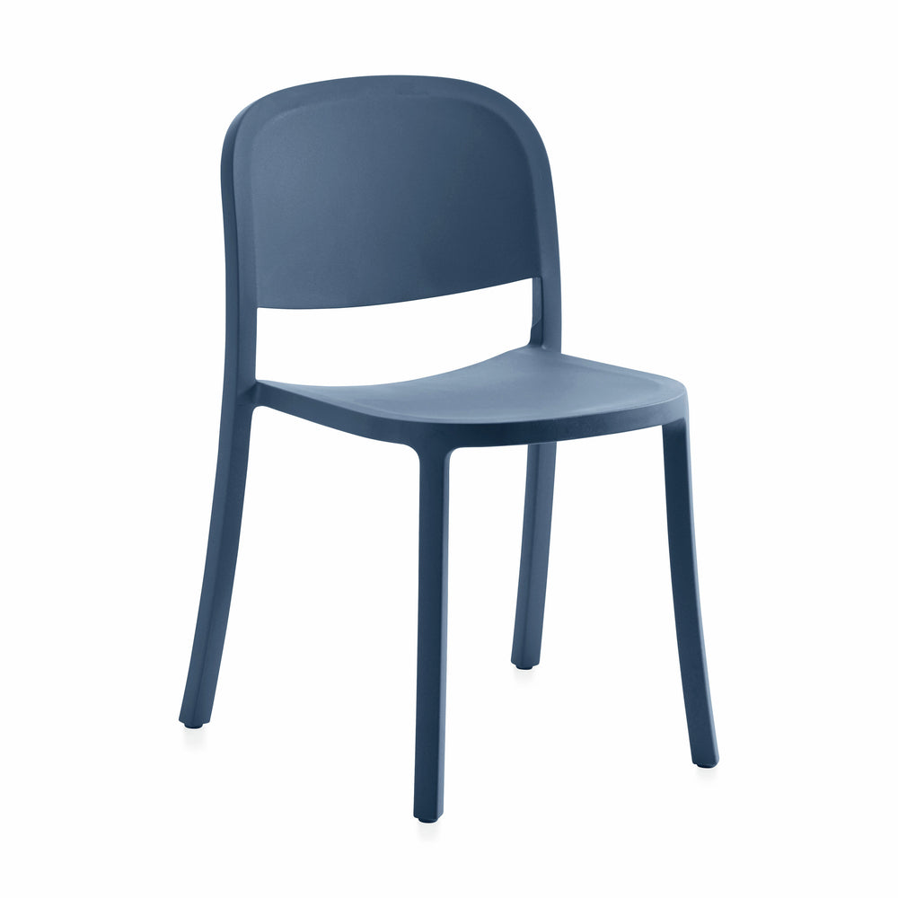 Emeco 1 Inch Reclaimed Stacking Chair – Blue