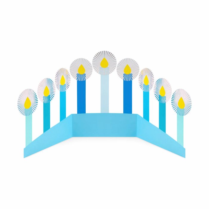 Azure Hanukkah Holiday Cards – Set of 8
