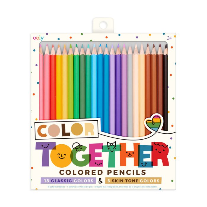 Ooly Color Together Colored Pencils Set of 24