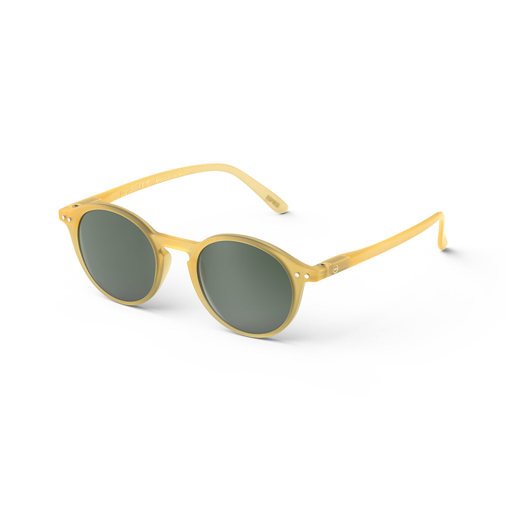 IZIPIZI Round Sunglasses #D – Yellow Honey