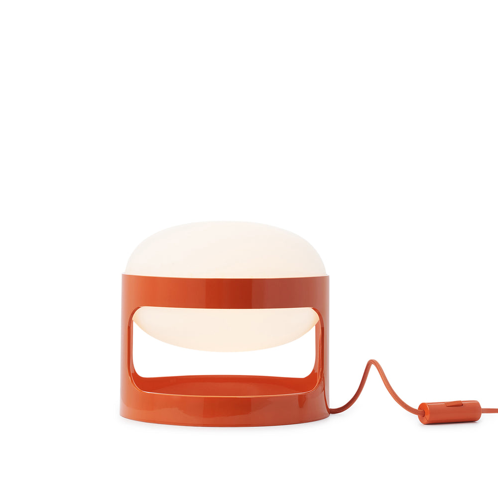 Joe Colombo KD28 Stacking Table Lamp from Kartell – Orange