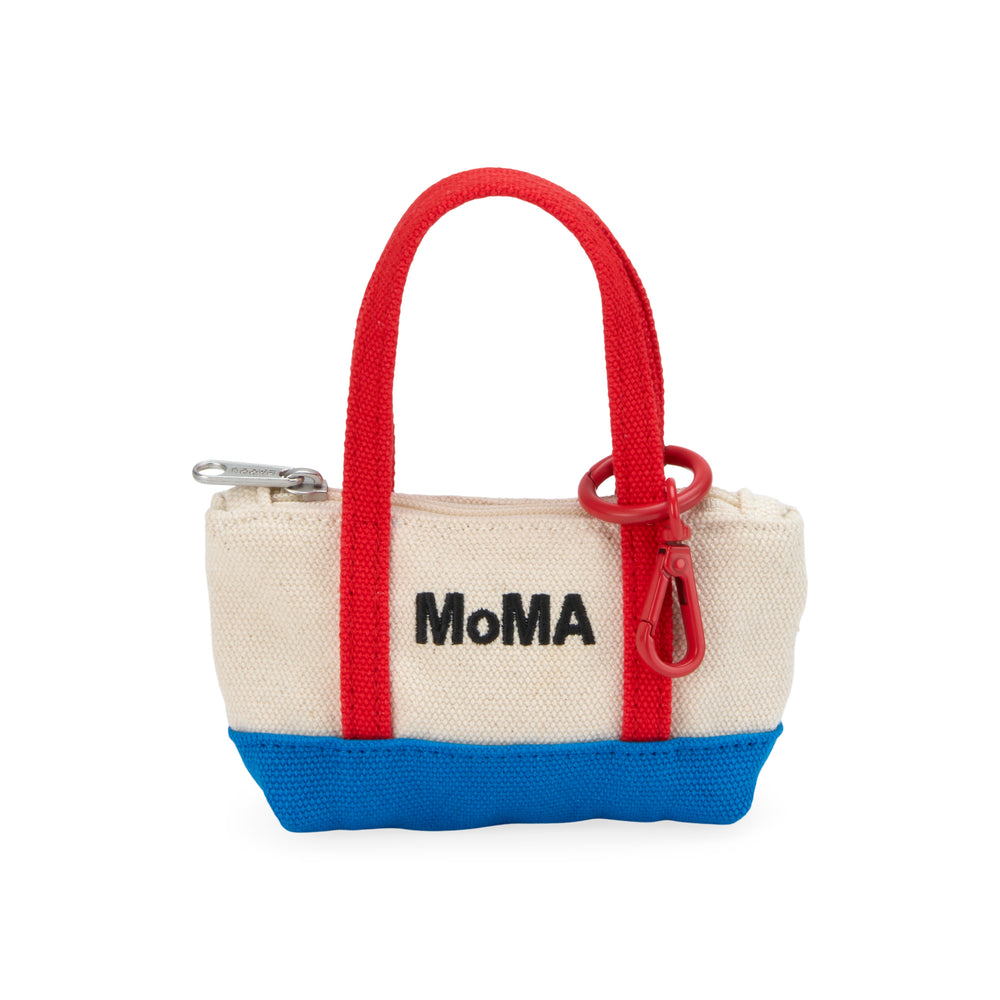 MoMA BAGGU Tote Bag Charm – Red/ Blue