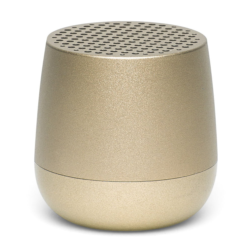 Lexon Mino+ Wireless Charging Speaker – Gold