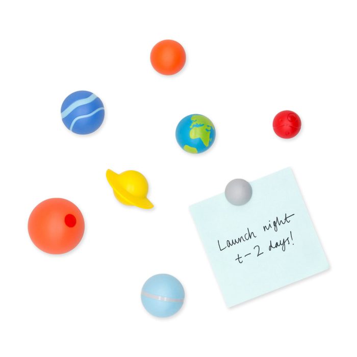 Solar System Refrigerator Magnets – Set of 8