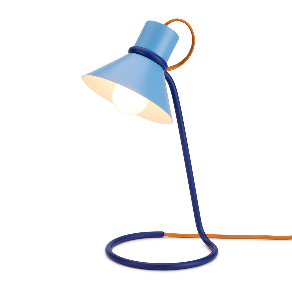 Loop de Loop Table Lamp – Blue/ Dark Blue