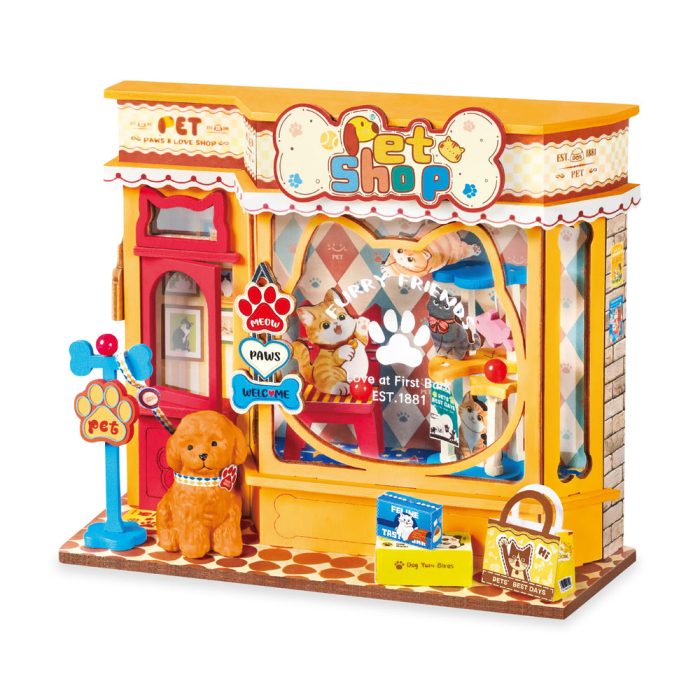 Rolife DIY Miniature Shop Kit – Pet Shop