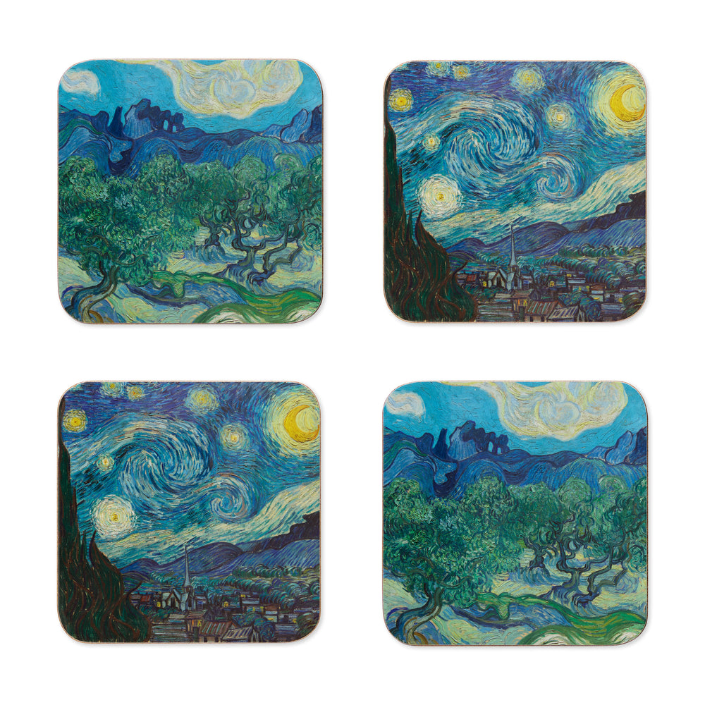 Vincent van Gogh Coasters – Set of 4