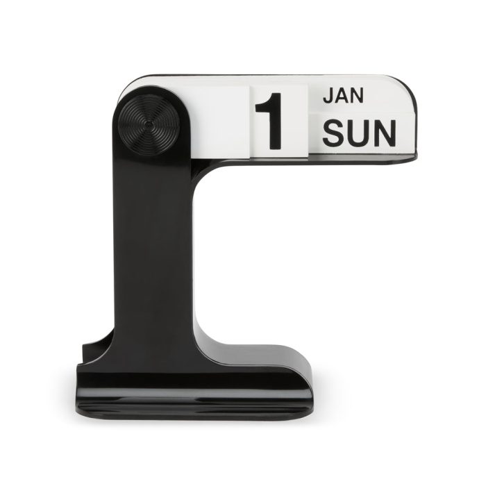 Enzo Mari Timor Perpetual Calendar – Black