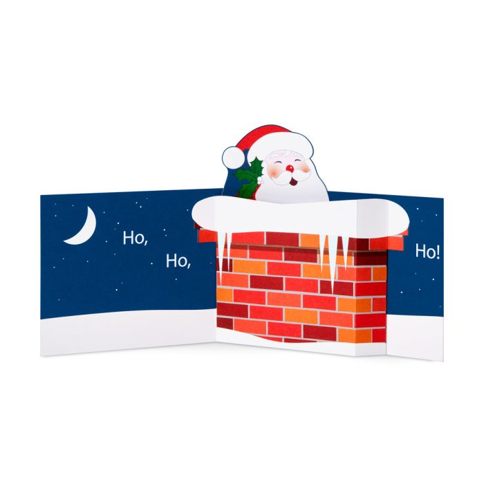 Ho Ho Ho! Holiday Pop-Up Cards – Set of 8