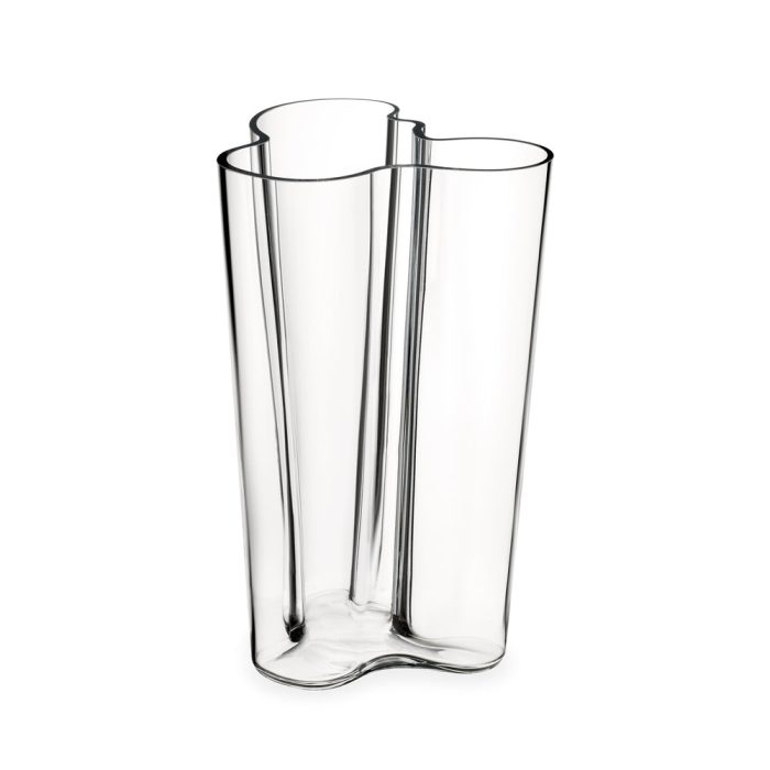 Alvar Aalto Glass Vase from Iittala – 9.8″h