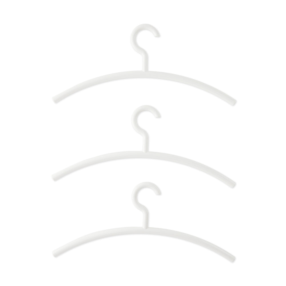 Hewi Coat Hangers – Set of 3 – White