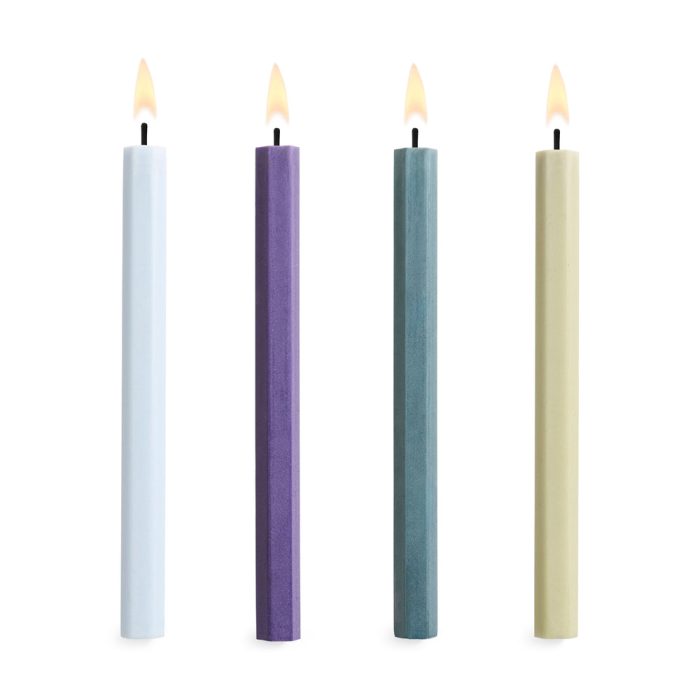 HAY Shape Candles – Set of 4 – Meadow