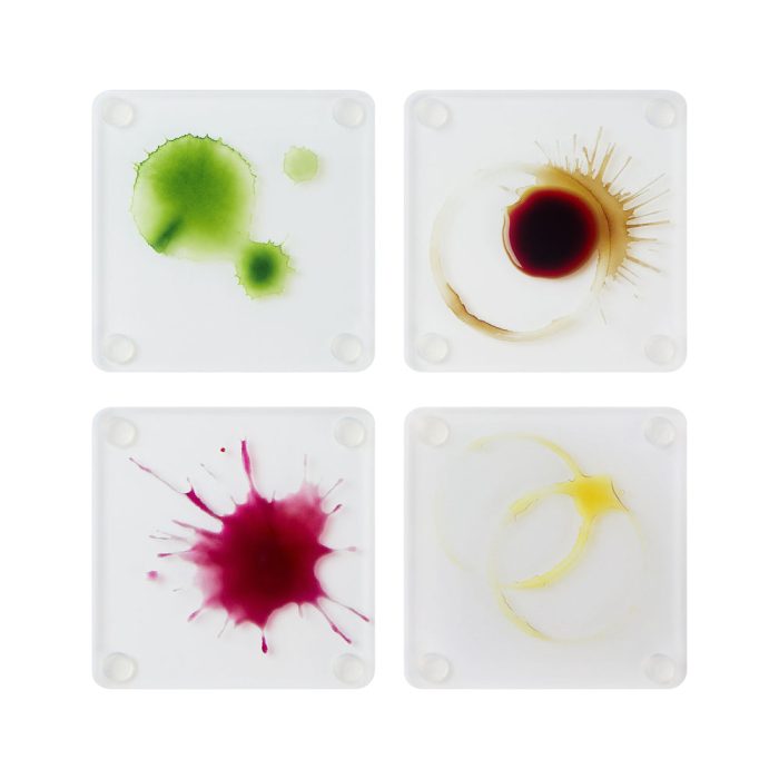 Oops! Recycled Acrylic Coasters – Set of 4