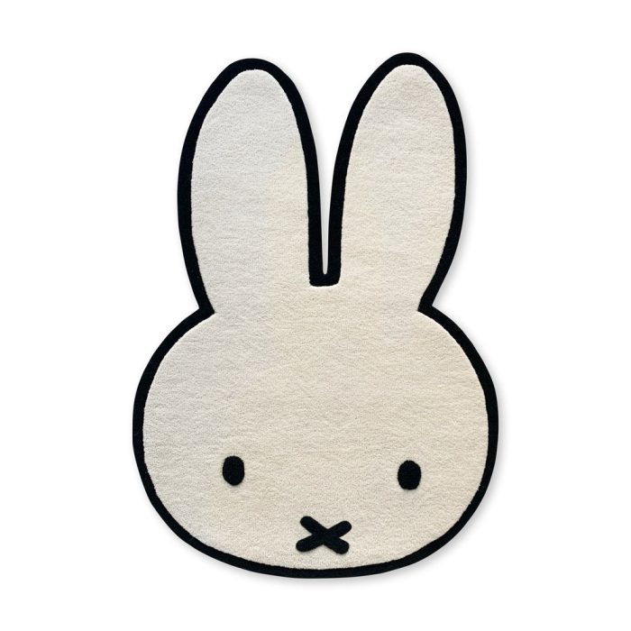 Miffy & Friends Wool Rug – White