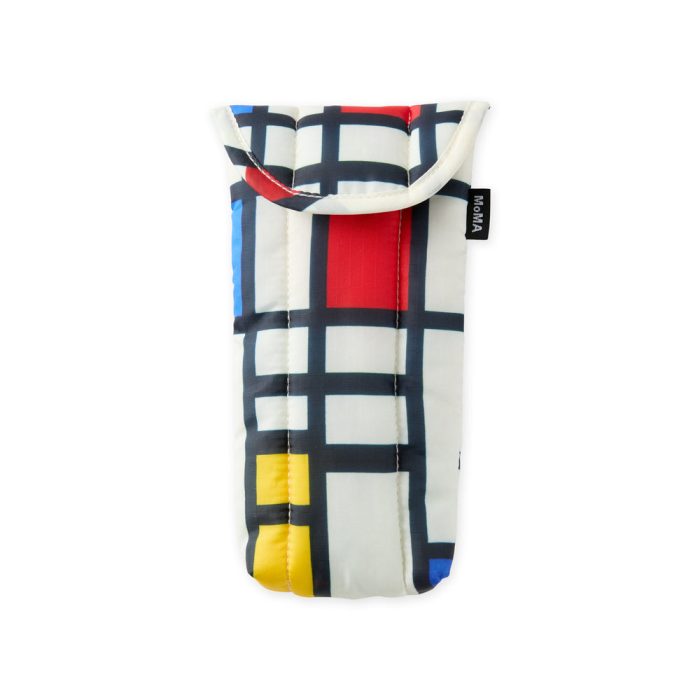MoMA BAGGU Artist Puffy Recycled Nylon Eyeglasses Case – Piet Mondrian