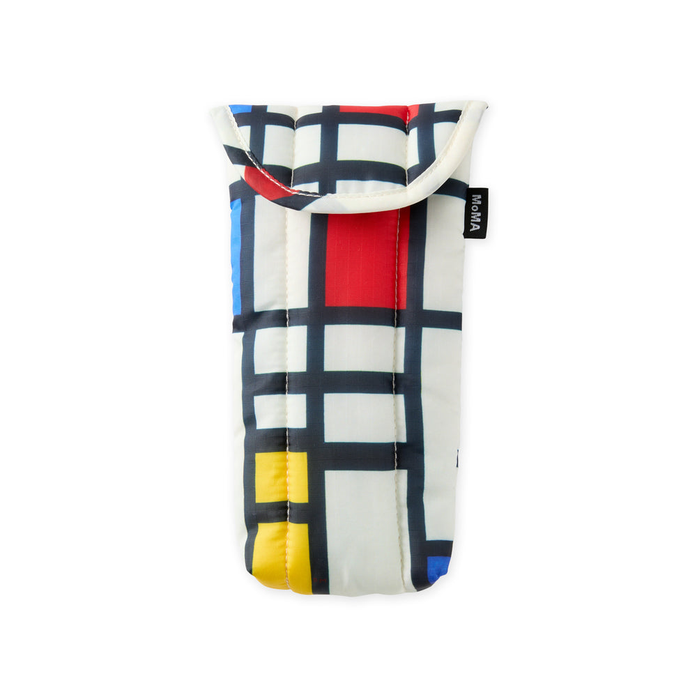 MoMA BAGGU Artist Puffy Recycled Nylon Eyeglasses Case – Piet Mondrian