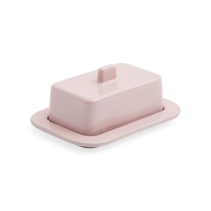 HAY Barro Terracotta Butter Dish – Pink