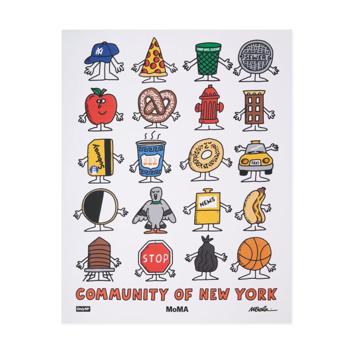 Only NY for MoMA Community of New York Poster