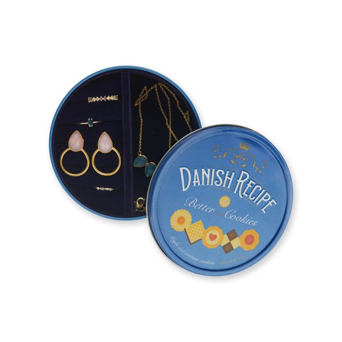 Sweets Tin Jewelry Box – Danish Recipe