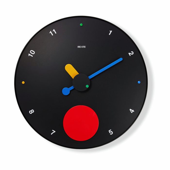 Contrattempo Wall Clock – Black
