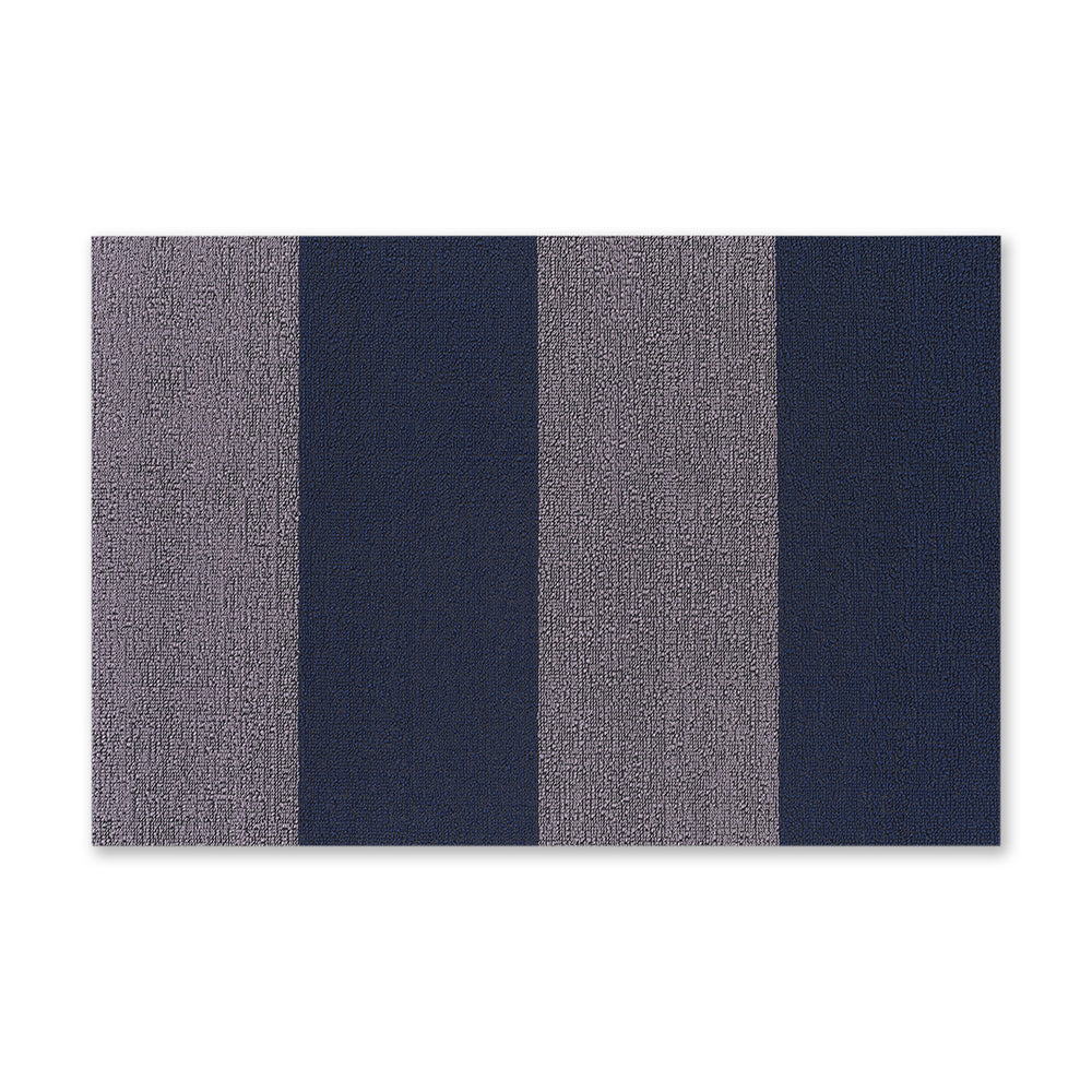 Chilewich Duo Stripe Shag Mat – Berry