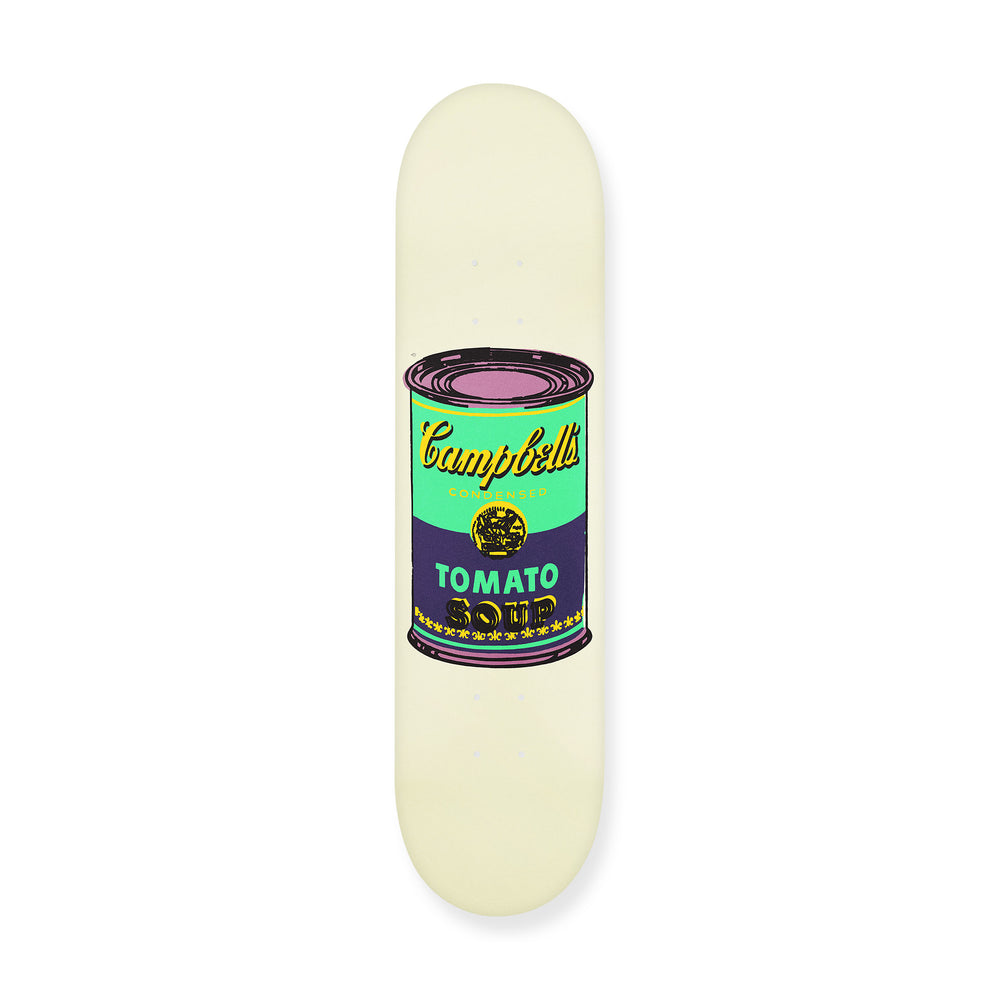 Andy Warhol: Skateboard Colored Campbell’s Soup Cans – Eggplant