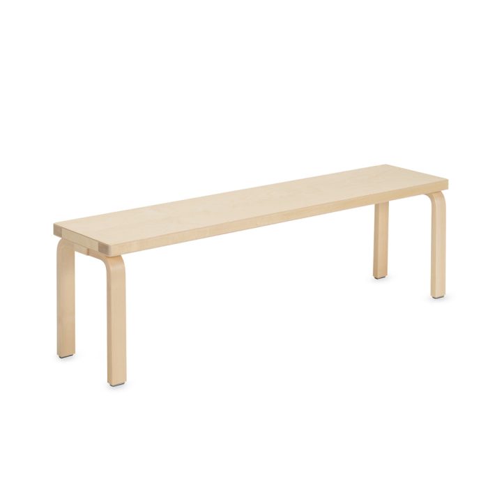 Artek Alvar Aalto Solid-Top Bench – Large