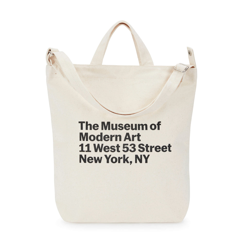 MoMA Baggu Recycled Cotton Duck Bag – Natural