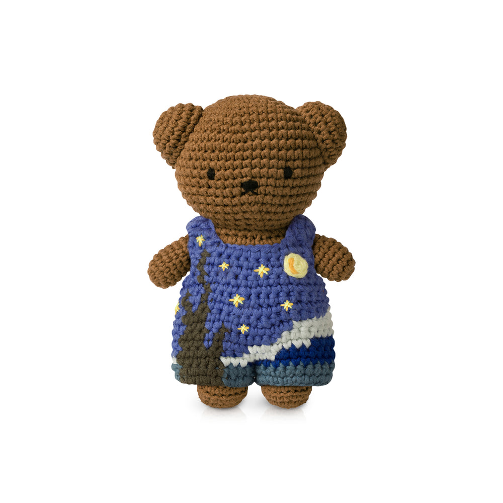 Miffy & Friends Crochet Van Gogh The Starry Night Plush Toy – Boris