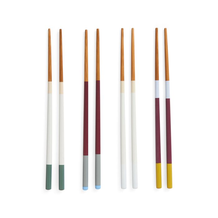 HAY Color Sticks Chopsticks – Set of 4 – Subtle
