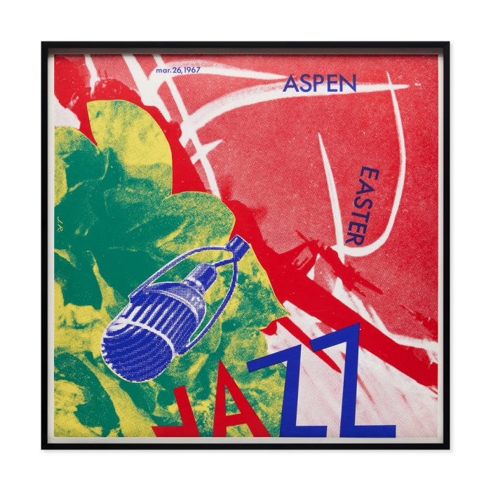 James Rosenquist Aspen Easter Jazz Framed Poster