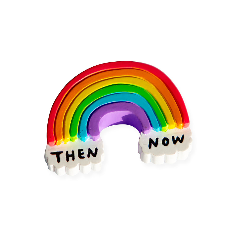 Fun Phrase Magnet – Then Now