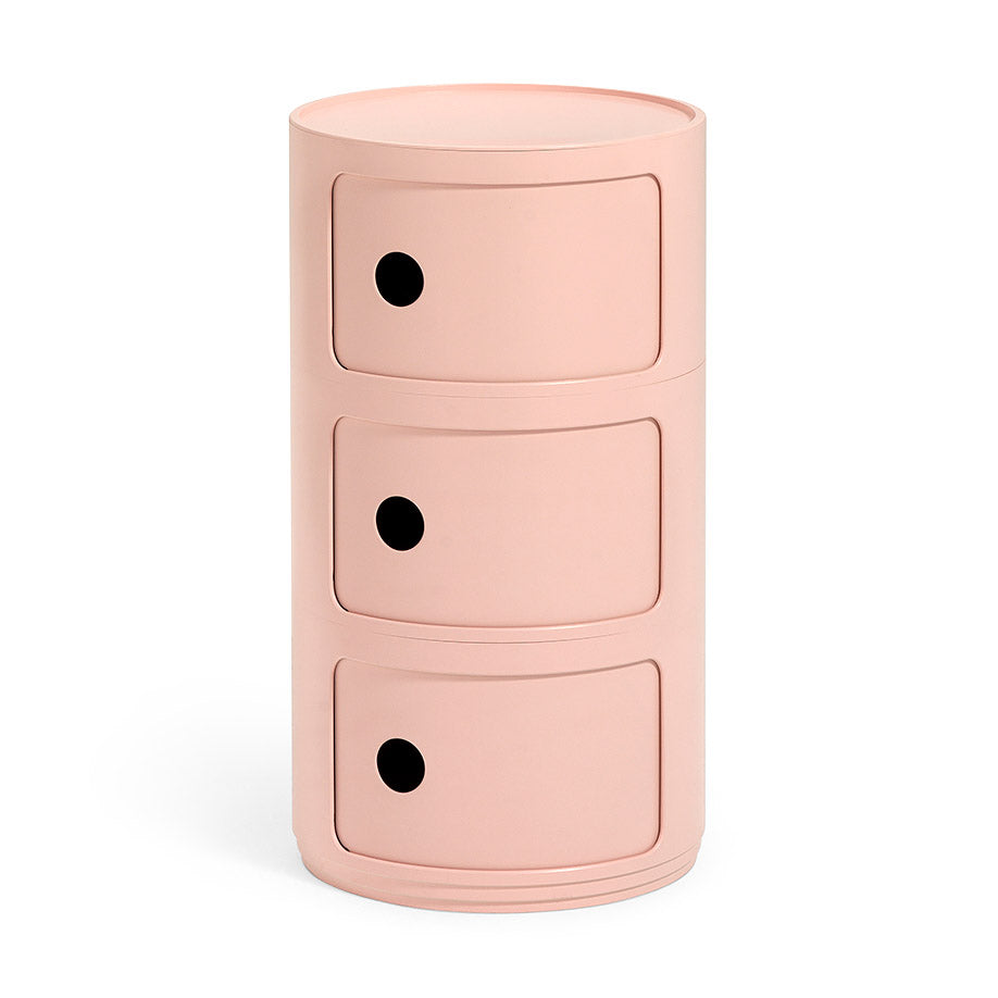 Kartell Bio Componibili 3 Tier Storage – Pink