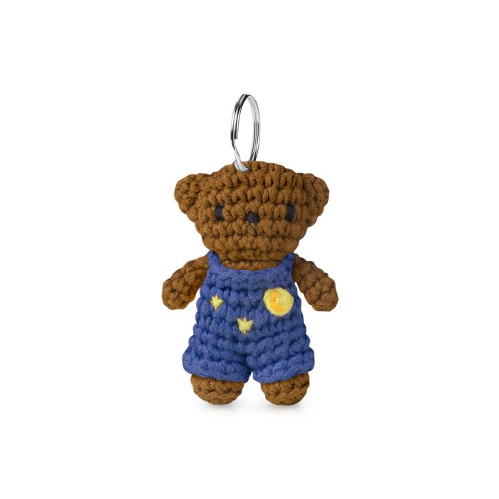 Miffy & Friends Crocheted Van Gogh The Starry Night Keychain – Boris
