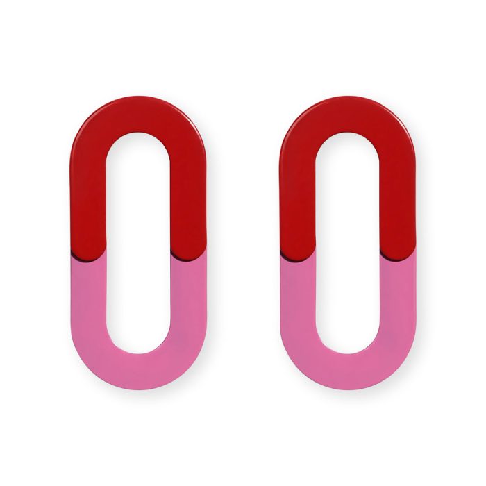 Isuwa Oval Loop Earrings