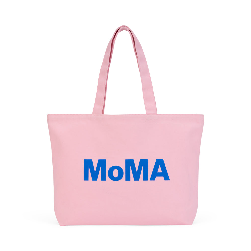 Colorful MoMA Tote Bag – Pink/ Blue