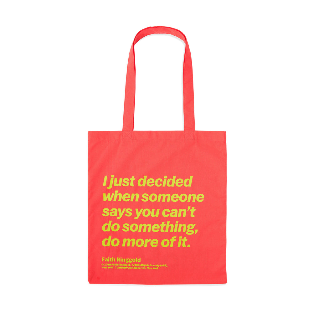 MoMA Artist Quote Totes – Faith Ringgold