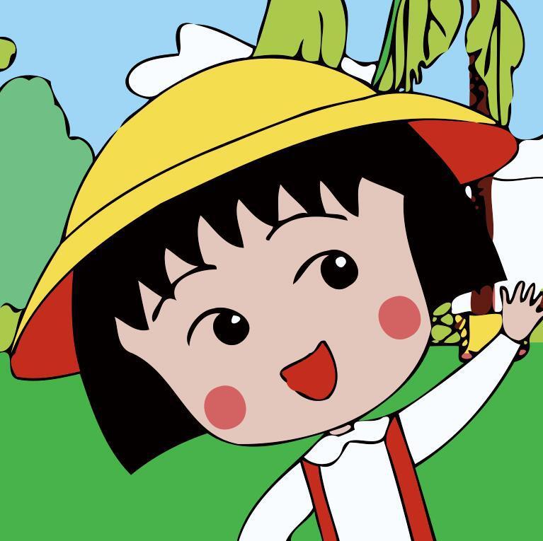 Children Painting kit Little girl with hat