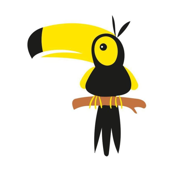 Children Painting kit Toucan