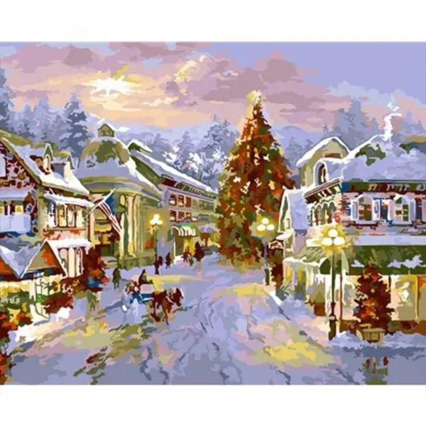Christmas Snow Street