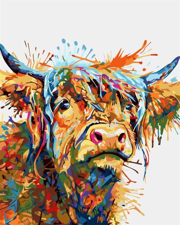 Colorful Cow