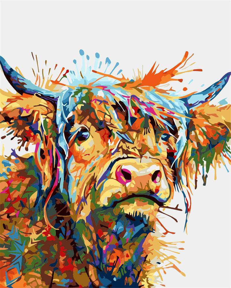 Colorful Cow