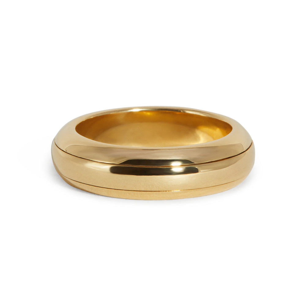Pivot Ring I – 14k Yellow Gold