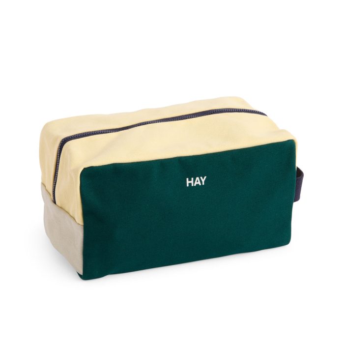 HAY Toiletry Bag – Dark Green/ Multi
